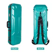 Crossrock 4/4 size Violin Case | ABS Molded Hardshell，with Detachable Straps