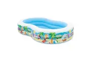 Intex 262x160cm Outdoor Patio Inflatable Kids Swim Center Seashore Pool 3y+