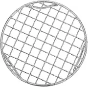 Mikinona Stainless Steel Barbecue Mesh Round Cooking Rack Grill Rack Round for Cooking Tray