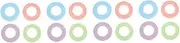 Baluue 4sets Half Lashes Tape Eyelash Extension Adhesive for Beauty Salons Personal Use 4rolls*4