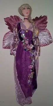 Cloth Art Doll Pattern "Embellished Angel" by Judy Skeel