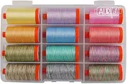 Variegated Collection Aurifil Thread Kit by Christa Watson 12 Large Spools 50 Weight CW50VC12