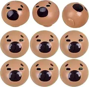 Kid Squeeze Toys | 9X Child Funny Simulated Capybara Fidget Squeeze Ball | Ultra-Soft Pinch Toys for Kid Boy Girls Toddler Adults
