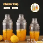 HIGH QUALITY ACRYLIC MILK TEA COCKTAIL SHAKER MILKTEA BOTTLE