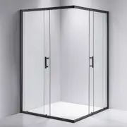 1200 x 1000mm Sliding Door Nano Safety Glass Shower Screen By Della Francesca