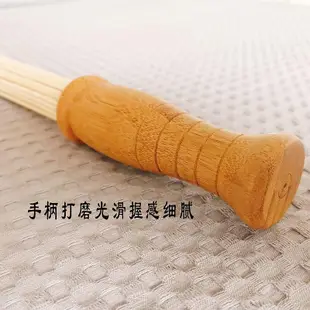竹製經絡拍痧棒敲背錘健身棒拍砂竹條拍打引痧板竹質拍痧條子
