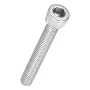 30pcs Socket Head Cap Screws - [M6-1 x 45mm] 304 Stainless Steel, Silver