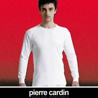 在飛比找Yahoo奇摩購物中心優惠-Pierre Cardin 皮爾卡登 排汗厚暖棉圓領長袖衫(