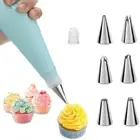 Piping Bag and Tips Cake Decorating Supplies Kit Baking Supplies Cupcake Icing