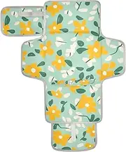 Reusable Changing pad with Tissue Pocket Waterproof Changing pad for Moms, Dads