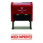 Much Improved Self-Inking Rubber Stamp