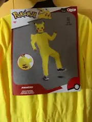 Brand New Disguise Pikachu Pokemon Classic Costume Yellow L 10-12