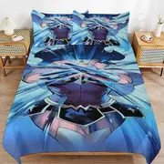 v2491 Bed Sheets Bedding Wonder Woman Bedding Sets Ultra Soft Skin-Friendly Duvet Cover 3 Piece, Cute Comforter Cover Bed Set for Boys Girls Kids ( 1