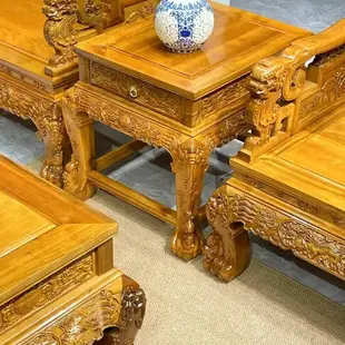 特價金絲楠木小葉楨楠紅木家具沙發客廳組合別墅會所家用廠家直銷