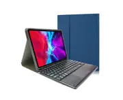 Keyboard Case with Touchpad, Detachable Keyboard and Pencil Holder for iPad Pro 12.9 - Blue