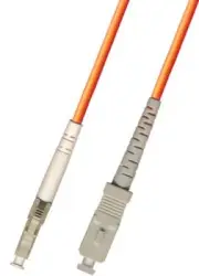 200M Multimode Simplex Fiber Optic Cable (62.5/125) LC-SC