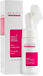 Keauty Beauty All In One Makeup Remover-Makeup removed with just 1 touch-160ML-Smooth on skin and gently removes makeup