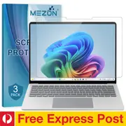 [3 Pack] Microsoft Surface Laptop 7 (13.8") Anti-Glare Matte Film Screen Protector by MEZON – Case and Surface Pen Friendly, Shock Absorption – FREE EXPRESS