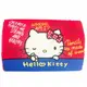 小禮堂 Hello Kitty 方形棉質枕頭 兒童枕頭 記憶枕 午睡枕 (紅藍 文字)
