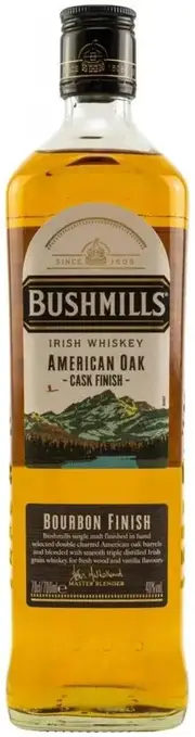 Bushmills American Oak Cask Finish Irish Whiskey 700ml