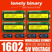 1602 16X2 LCD Display Screen IIC I2C SPI Interface Arduino Raspberry PI ESP32