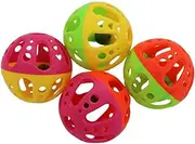 SuperBird Birdie Balls Foot Toy (4Pk), 7Cm