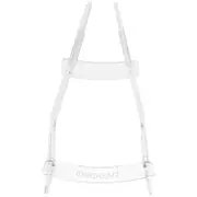 Guitar Display Stand Electric Guitar Stand Clear Guitar Display Stand Acrylic Guitar Stand -SX Transparent 25X17cm
