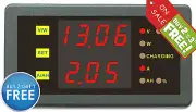 DC 5-40V 0-50A Volt Amp Meter Tester Ah Power Charge Discharge Battery Monitor