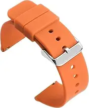 [GBAGVSYK] Quick Release Silicone Watch Strap 14 16 18 20 22 24mm Unisex Rubber Watch Strap For Quartz Or Smart Watch Replacement Strap Watch Accessories