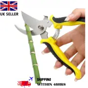 Garden Pruning Scissors Shears Gardening Steel Stainless Pruner Cutter Plant
