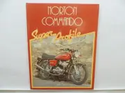 Norton Commando 750 850 Super Profile Motorcycle Book Jeff Clew L9630