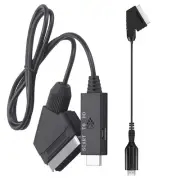 HDTV/DVD/Set-top Box/PS3/PAL/NTSC Scart To HDMI Converter Audio Video Adapter C