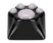 Resin Keycap Cat Claw Corrosion‑Resistant Ergonomic Keyboard Accessories for Cherry MXBlack Pink