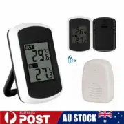 Digital LCD Wireless Indoor/Outdoor House Office Thermometer Temperature Meter