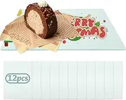 12 Pack Sublimation Glass Cutting Boards Blank, Sublimation Tempered Glass Cutting Boards Anti Slip Cutting Board Glass Chopping Boards DIY for Heat Press Machine, 11 x 8 Inch