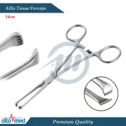 Dental Surgical OB/GYN Gyneclogy Clamps Allis Tissue Forcep Instrument 4x5 Teeth