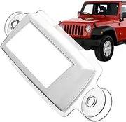 Toll Pass Holder | Toll Pass Tag Windshield Mount with Suction Cups | Permit Holder for Car Windscreen | UV-Blocking Strips Replacement for Radar Detector License Plate Permit Racing Business