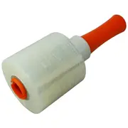 Pallet Shrink Stretch Wrap Clear 100mm x 250m 25UM Dispenser Jack Wrapping Med