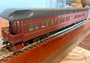PENNSYLVANIA "HEAVYWEIGHT" LOUNGE OBS TAIL CAR- HO Scale-w/INTERIOR NEW RTR OOP