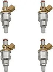 Fuel Injector for Mazda / 323 / for MX-5 / for Protege 1.8L L4 4pieces Fuel Injector 195500-2180 F0CZ9F593A BP06-13-250 822-12103 Fuel Injectors