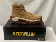 Caterpillar Men's Invader Hi Steel Toe Boots Honey Reset P91286 Size 11.5 New