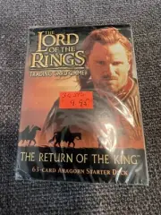 LOTR Lord Of The Rings Return Of The King Aragorn Starter Deck TCG