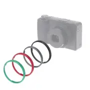 Aluminum Alloy Camera Lens Ring Lens Ring for RICOH GR3X/GR3III/GR3IIIX/GR3 HDF