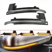 2x Smoked For Audi Q3 SQ3 2012 2013 2014-2015 Dynamic LED Turn Signal Light (for: Audi)
