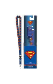 ATA Boy DC Comics Superman Logo Lanyard Badge Holder