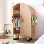 衣櫃 實木衣櫃 兒童衣櫃 傢用臥室衣櫃 收納儲物櫃 簡易衣櫃 女孩寶寶 卡通小衣櫃 矮衣櫥
