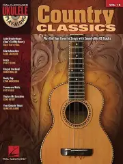 Country Classics Sheet Music Ukulele Play-Along Book and CD NEW 000702834