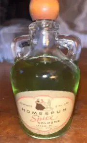 Vtg Homespun Spice Cologne 2 oz New In Bottle