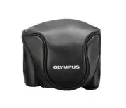 Leather camera case for OLYMPUS digital camera STYLUS 1 CSCH-118 F/S w/Tracking#