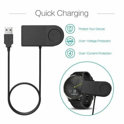 USB Charger Clip Cable for Garmin Forerunner 235/35/230/630/735XT Smart Watch g